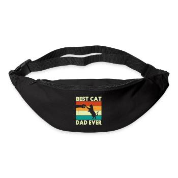 Cat Dad Gifts - Gürteltasche - Schwarz - Vorne