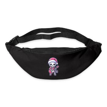 Christmas Rocking Skeleton Motif - Bum bag - black - Front