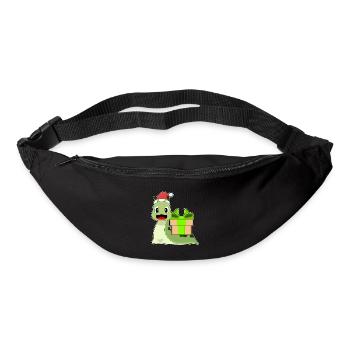 Paquet de Noël Escargot - Sac banane - noir - Devant