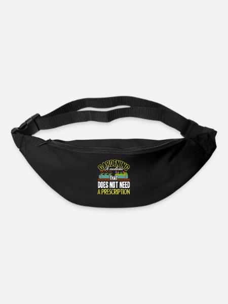 Gardening Gardening Is Medicine - Bum bag - black