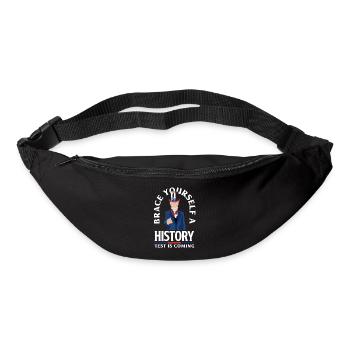 Lustiges Lehrer Lehrerinnen Geschenk - Gürteltasche - Schwarz - Vorne