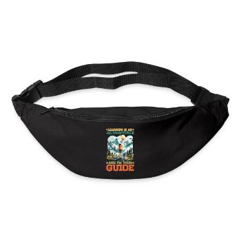 Learning Is An Adventure And I'm Your Guide - Gürteltasche - Schwarz - Vorne