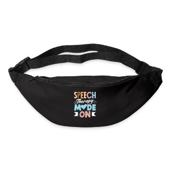 Speech Therapist Mode To Speech Therapist - Bum bag - black - Front