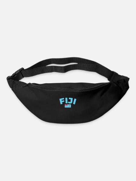 Fidji Fidji Drapeau fidjien Fidji - Sac banane - noir