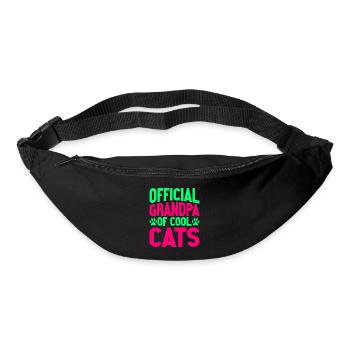 Cat Grandpa Gifts - Bum bag - black - Front