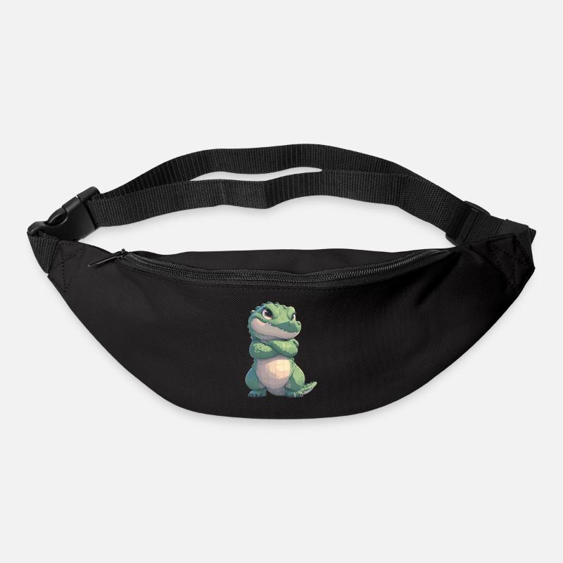 Krokodile Krokodil - Gürteltasche - Schwarz