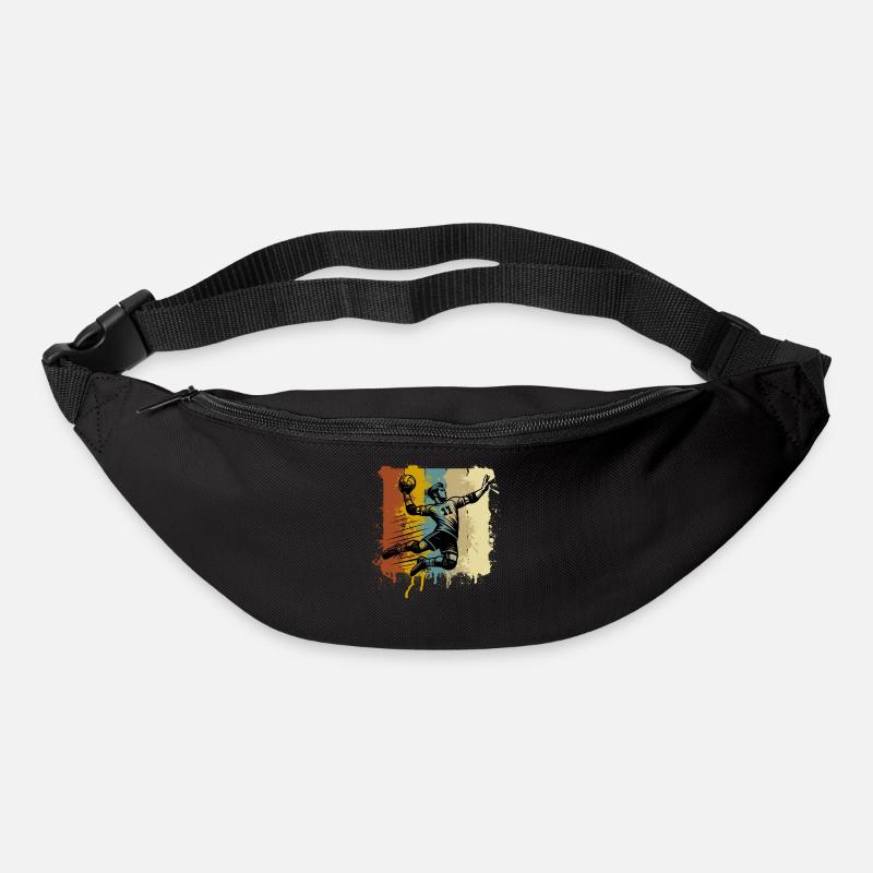 Handball Handballer - Gürteltasche - Schwarz