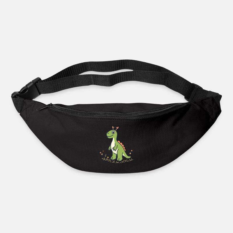DINOSAURIER - Gürteltasche - Schwarz