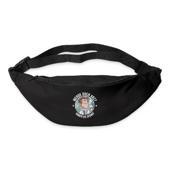 Become a Doctor Funny Doctors Medicine Saying - Bum bag - black - Front