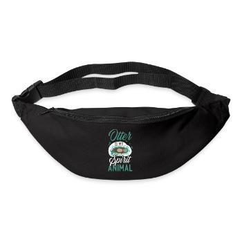 Otter Otter Is My Spirit Animal - Bum bag - black - Front