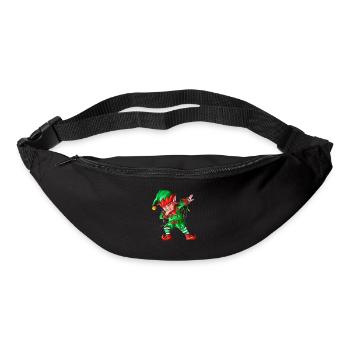 Christmas Eve Dab-tastic Elf Dabbing Christmas Elf - Bum bag - black - Front