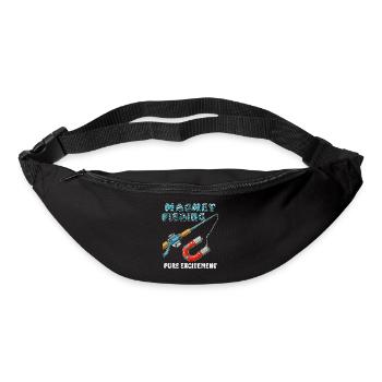 MAGNET FISHING PURE EXCITEMENT - Bum bag - black - Front