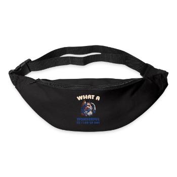 Cat Fucked Up Day - Bum bag - black - Front