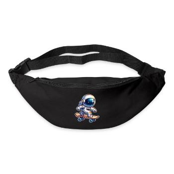 Planche à roulettes Skateur Astronaute - Sac banane - noir - Devant