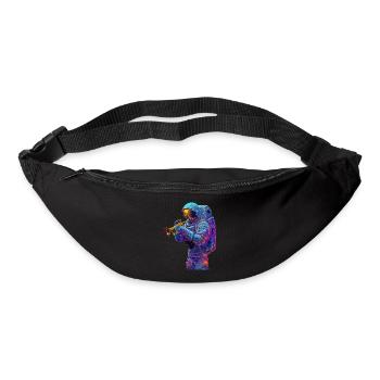 Astronaut Trompete - Gürteltasche - Schwarz - Vorne