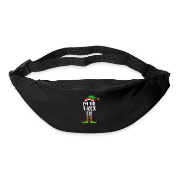 I'm The T-Rex Elf Shirt Matching Family Christmas - Gürteltasche - Schwarz - Vorne