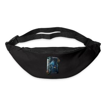 Fisch Akkordeon - Gürteltasche - Schwarz - Vorne