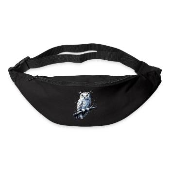 Owl Barn Owl Owl Owl Owl Cute Owls - Bum bag - black - Front