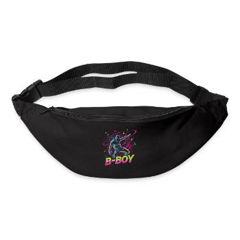 B-Boy Breakdance Breakdancer Urban Hip Hop - Bum bag - black - Front