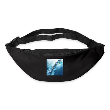 Flûte de poisson - Sac banane - noir - Devant