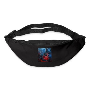 Guitare - Sac banane - noir - Devant