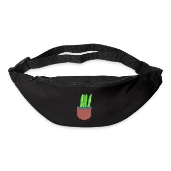 haricots verts jardinier amateur jardin jardinage haricot - Sac banane - noir - Devant