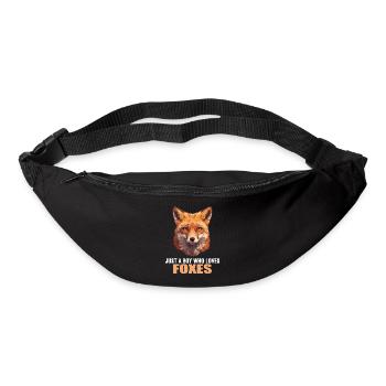 Füchse Fuchs - Gürteltasche - Schwarz - Vorne
