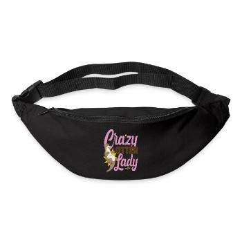 Otter Crazy Otter Lady - Gürteltasche - Schwarz - Vorne