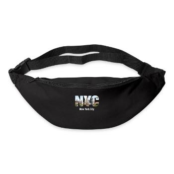 New York – Horizon de New York New York - Sac banane - noir - Devant