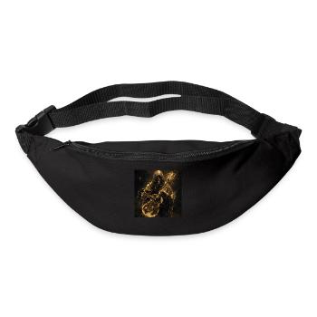 Ukulele - Gürteltasche - Schwarz - Vorne