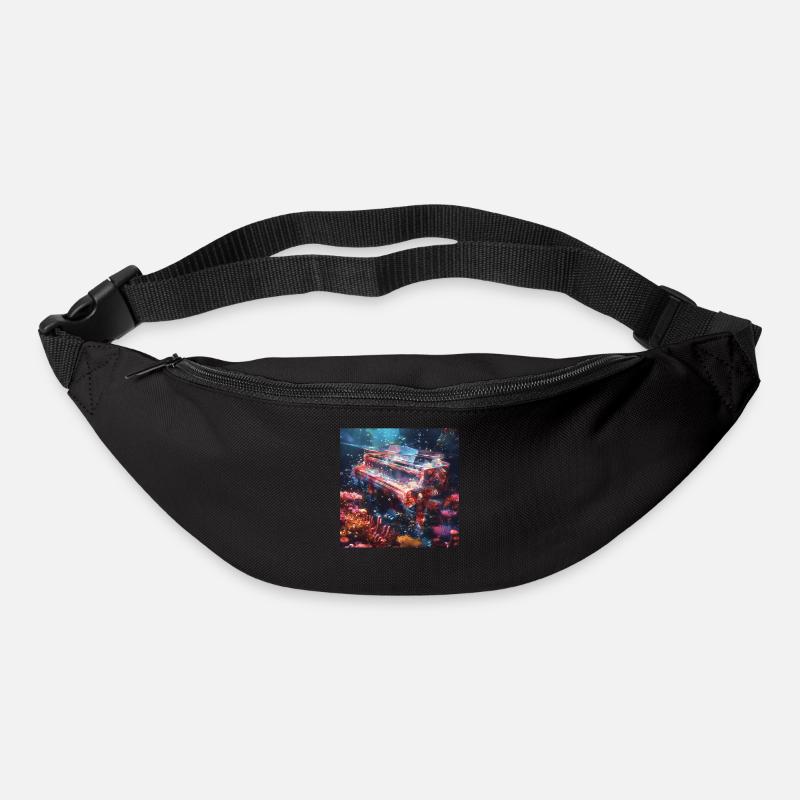 Klavier - Gürteltasche - Schwarz