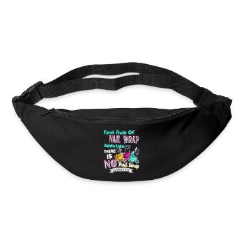Nail Artist First Rule Of Nail Wrap - Bum bag - black - Front