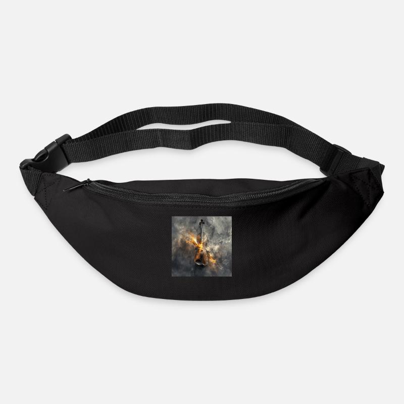 Violine - Gürteltasche - Schwarz