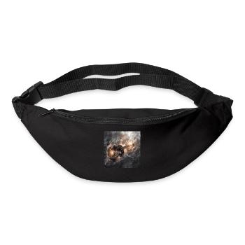 Ukulele - Gürteltasche - Schwarz - Vorne