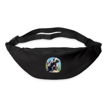 Mouffettes Mouffette - Sac banane - noir - Devant