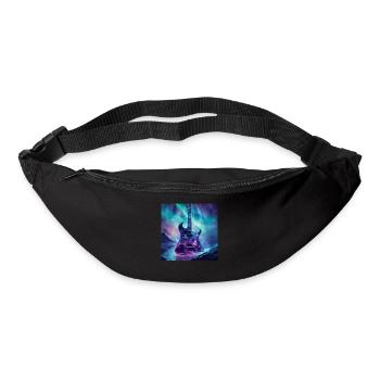 Gitarre - Gürteltasche - Schwarz - Vorne