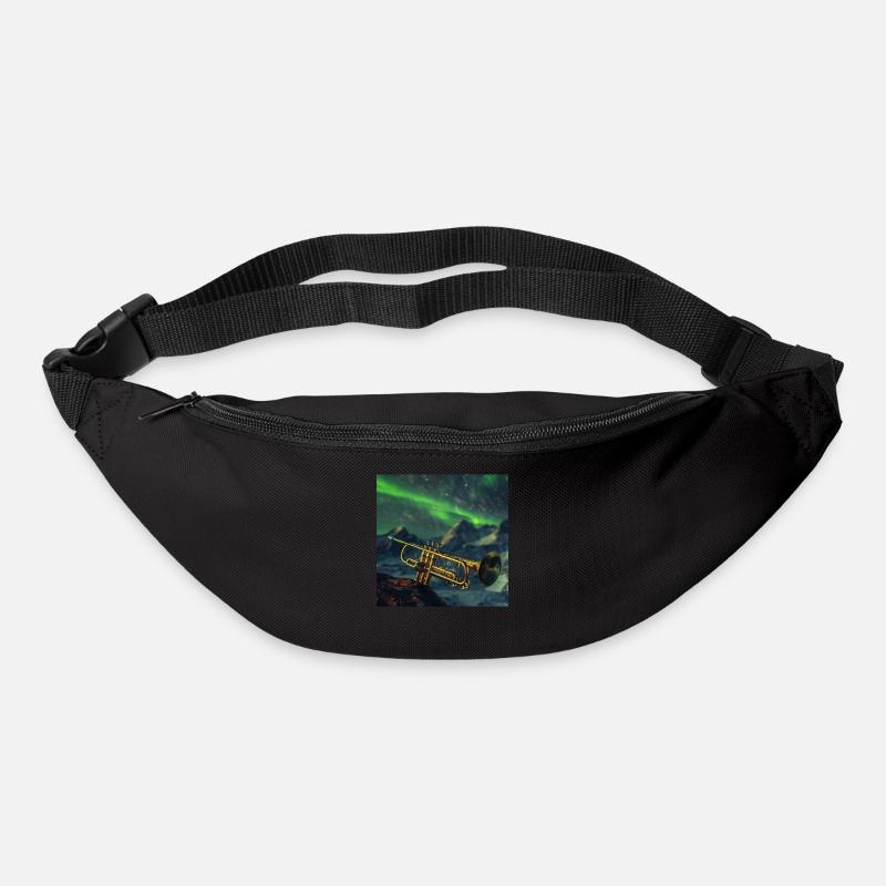 Trompete - Gürteltasche - Schwarz