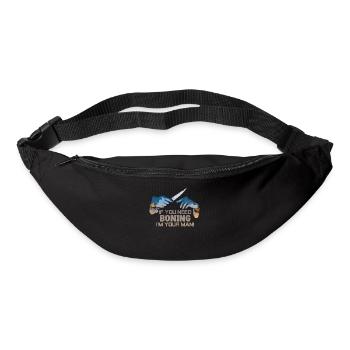 Metzger Koch Küche: If You Need Boning I'm Your - Gürteltasche - Schwarz - Vorne