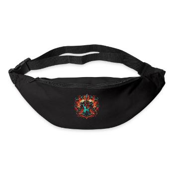 Rock N Roll Guitarist Music Guitarist Skeleton - Bum bag - black - Front