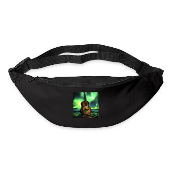 Ukulele - Gürteltasche - Schwarz - Vorne