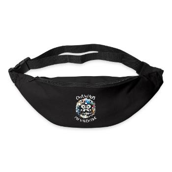 Hiboux mon hibou de la Saint-Valentin - Sac banane - noir - Devant