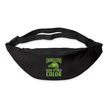 Chameleon Gifts - Gürteltasche - Schwarz - Vorne