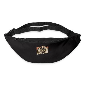 Legendär Seit 2014 Geburtstag - Gürteltasche - Schwarz - Vorne