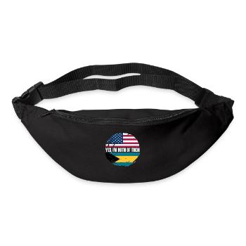 Bahamas Île des Caraïbes Cadeau d’été de l’Atlantique - Sac banane - noir - Devant