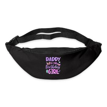Daddy Of The Birthday Girl - Bum bag - black - Front