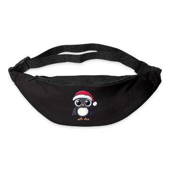 Owl Christmas - Bum bag - black - Front
