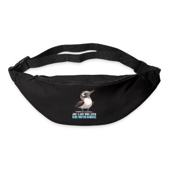 Blue-footed booby - Bum bag - black - Front