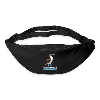 Blue-footed booby - Bum bag - black - Front