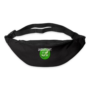 AGRICULTURE IS FOR EVERYONE - Bum bag - black - Front