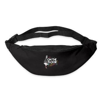On The Floor – Cool Breakdance Design - Bum bag - black - Front